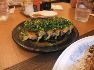 ネギ味噌餃子 ネギ味噌餃子
